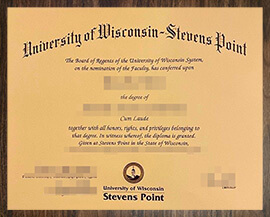 purchase realistic University of Wisconsin-Stevens Point degree
