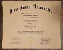 purchase realistic Wake Forest University degree