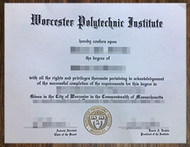 purchase realistic Worcester Polytechnic Institute degree