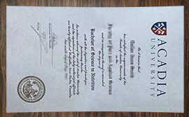 purchase realistic Acadia University degree