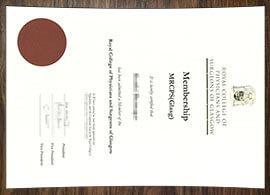 purchase realistic MRCPS(Glasg) certificate