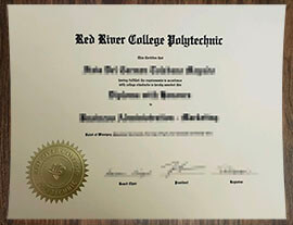 purchase realistic Red River College Polytechnic diploma