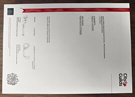 purchase realistic City & Guilds Level 3 NVQ certificate