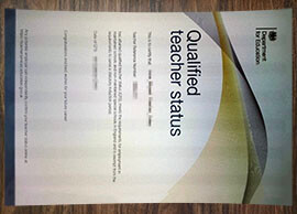 purchase realistic Qualified Teacher Status certificate