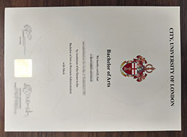 purchase realistic City University of London degree