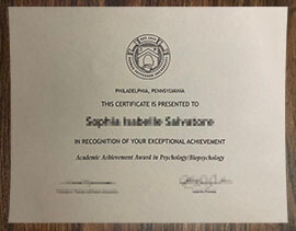 purchase realistic Thomas Jefferson University certificate