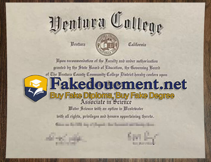 purchase realistic Ventura College diploma