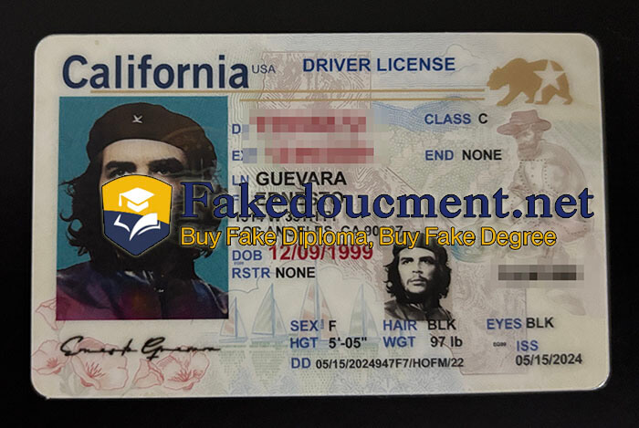 purchase realistic California Driver License