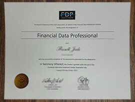 purchase realistic FDP Institute certificate