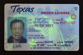 purchase realistic Texas Driver License