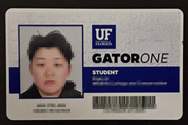 putchase realistic University of Florida Student ID Card