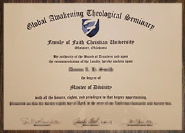 purchase realistic Global Awakening Theological Seminary degree