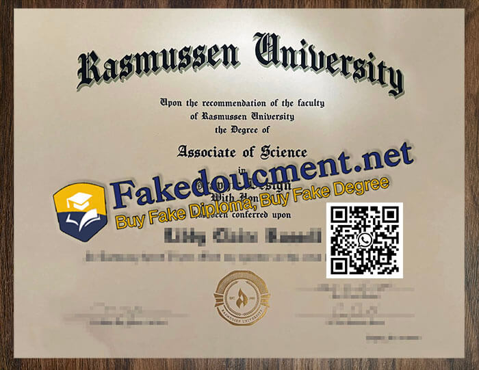 purchase realistic Rasmussen University diploma