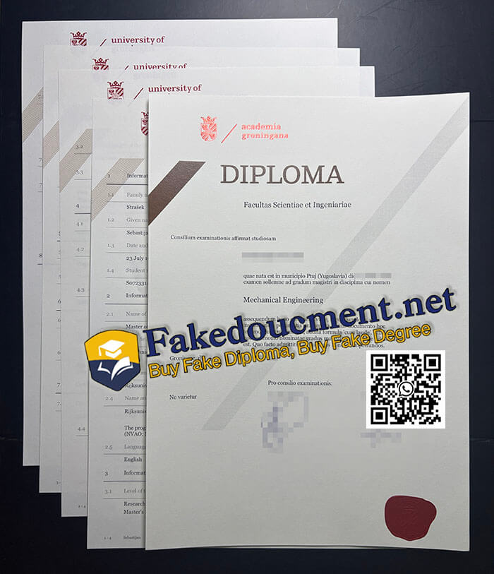 purchase realistic Academia Groningana diploma