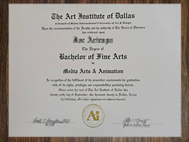 purchase realistic Art Institute of Dallas degree