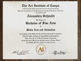 purchase realistic Art Institute of Tampa degree