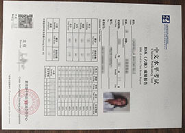 purchase realistic HSK Test Score Report certificate
