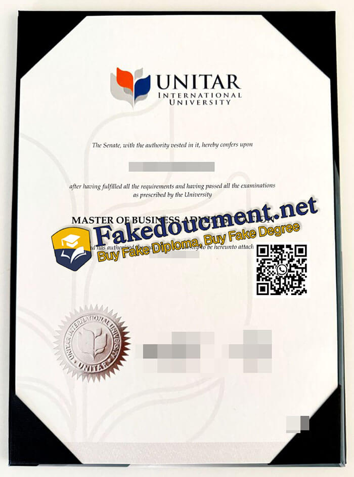purchase realistic International University diploma