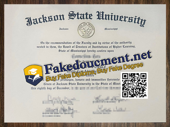 purchase realistic Jackson State University diploma
