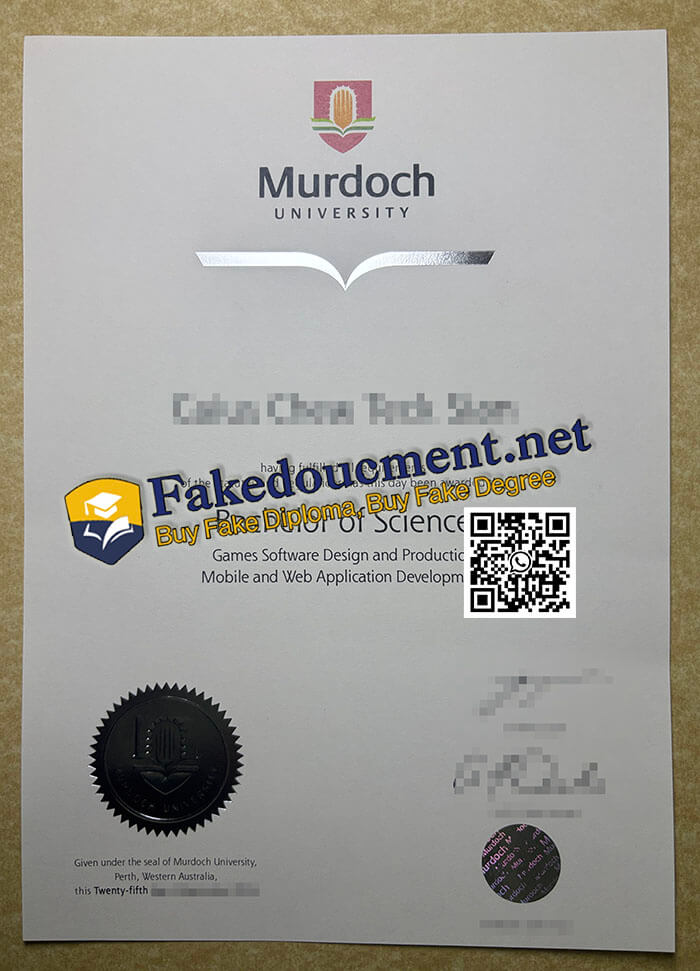 purchase realistic Murdoch University diploma