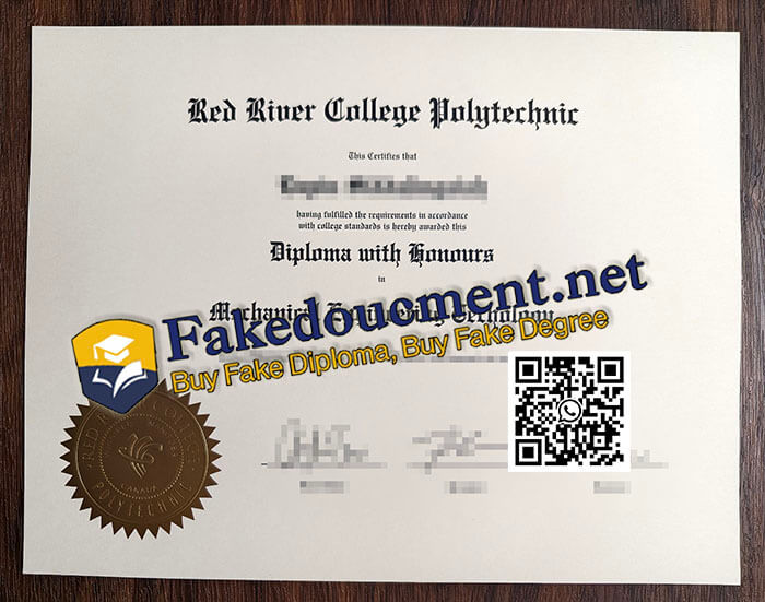 purchase realistic Red River College Polytechnic diploma