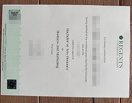 purchase realistic Regent's University London degree