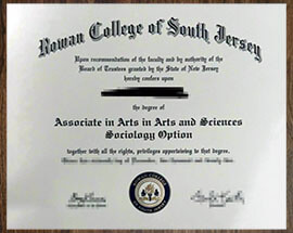 purchase realistic Rowan College of South Jersey degree