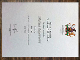 purchase realistic Royal Veterinary College degree
