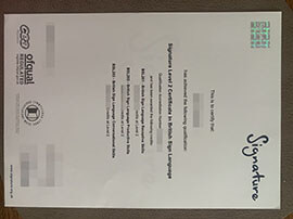 purchase realitic Signature Level 2 Certificate in British Sign Language