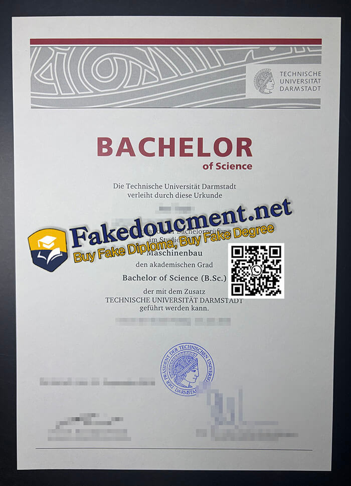 purchase realistic Technische Universität Darmstadt diploma