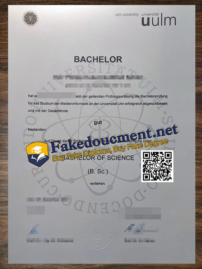 purchase realistic Ulm University diploma