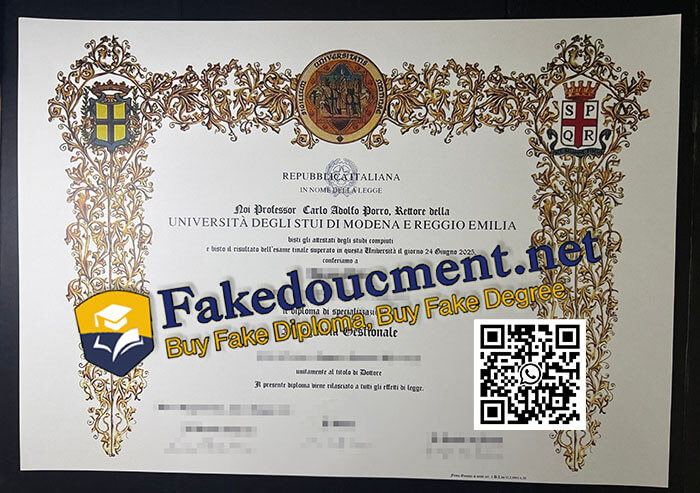 purchase realistic Universita Degli Studi di Modena e Reggio Emilia diploma