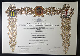 purchase realistic Universita Degli Studi di Modena e Reggio Emilia degree