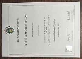 purchase realistic University of Leeds degree