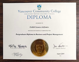 purchase realsitic Vancouver Community College degree