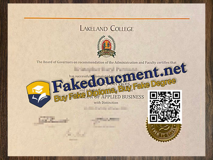 purchase realistic Lakeland College diploma