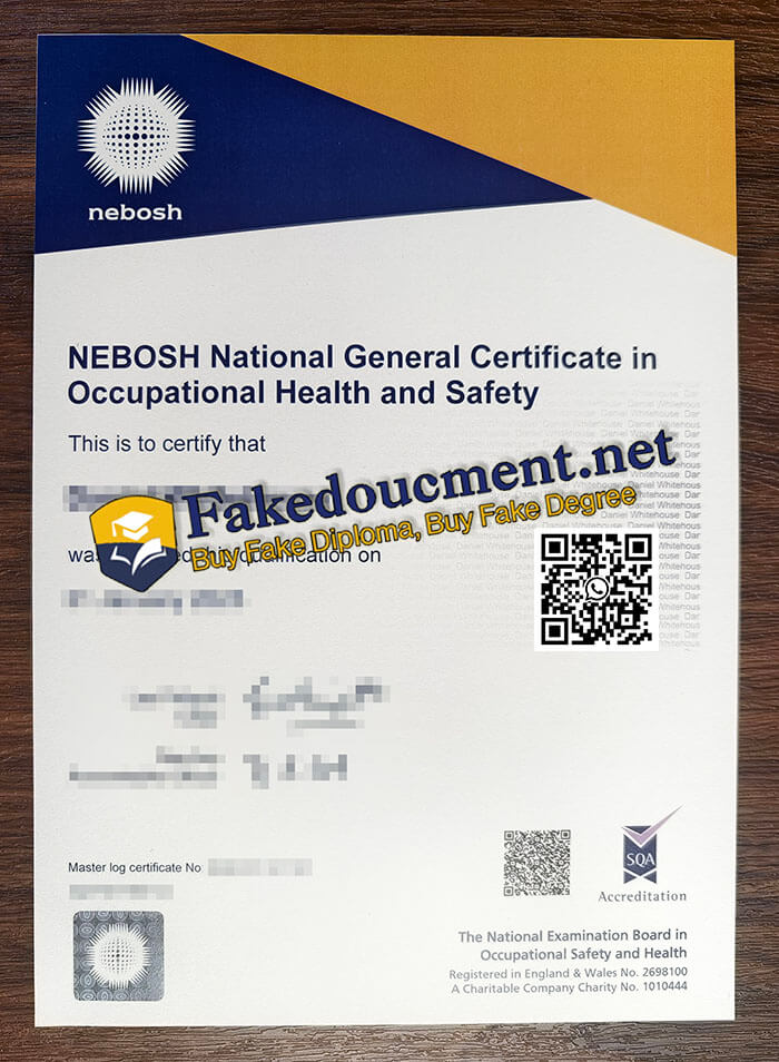 purchase realistic Nebosh National General Certificate