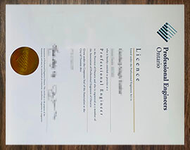 purchase realistic Professional Engineers Ontario certificate