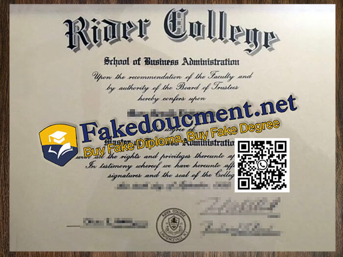purchase realistic Rider College diploma