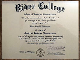 purchase realistic Rider College degree