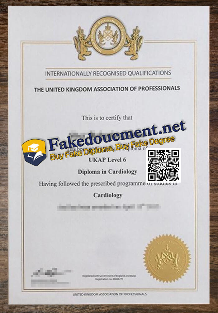 purchase realistic UKAP Level 6 Diploma in Cardiology