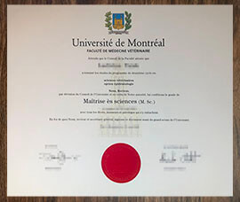 purchase realistic Université de Montréal Faculty of Veterinary Medicine degree