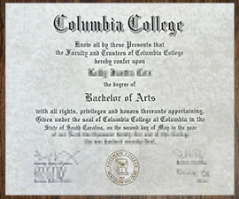 purchase realistic Columbia College degree