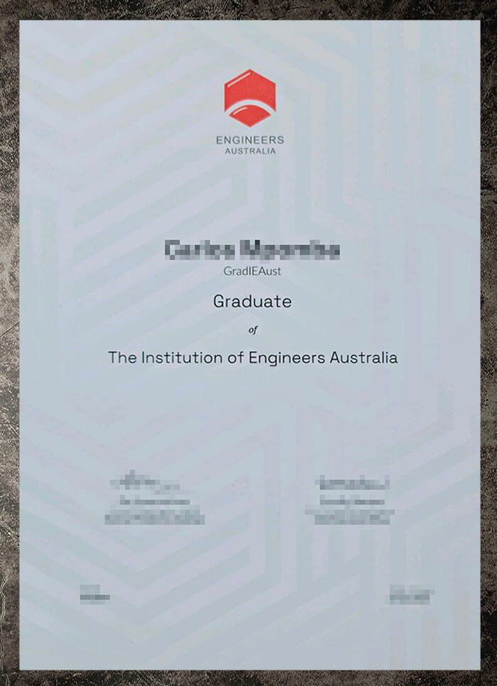 purchase realistic Engineers Australia certificate