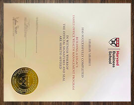 purchase realistic Harvard Business School Certificate