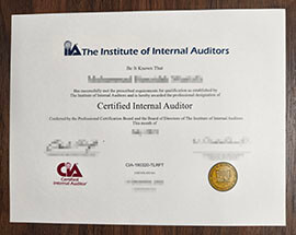 purchase realistic Institute of Internal Auditors CIA certificate