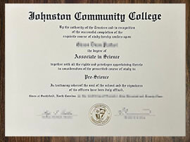 purchase realistic Johnston Community College degree