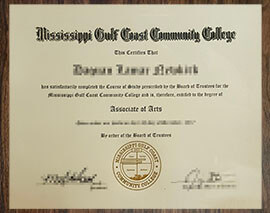 purchase realistic Mississippi Gulf Coast Community College degree