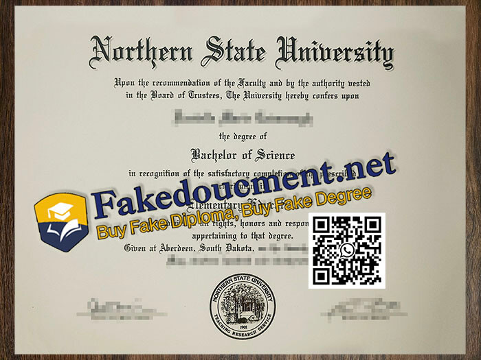 purchase realistic Northern State University diploma