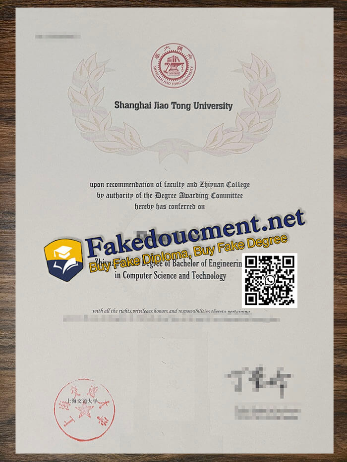 purchase realistic Shanghai jiao tong University diploma